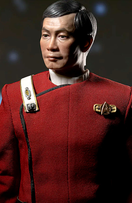 Star Trek VI - The Undiscovered Country: Captain Hikaru Sulu, 1/6 Figur von EXO-6