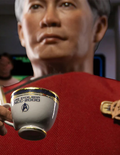 Star Trek VI - The Undiscovered Country: Captain Hikaru Sulu, 1/6 Figur von EXO-6
