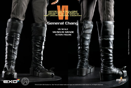 Star Trek VI - The Undiscovered Country: General Chang, 1/6 Figur von EXO-6