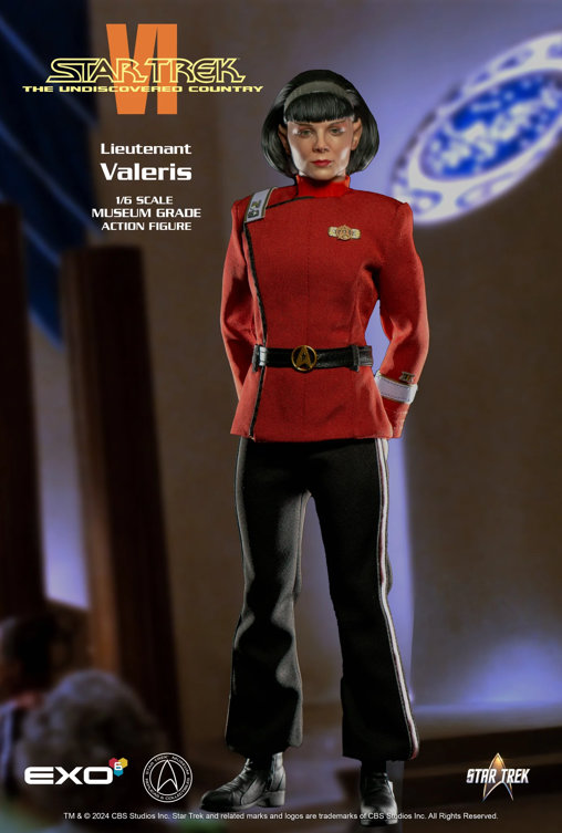Star Trek VI - The Undiscovered Country: Lieutenant Commander Valeris, 1/6 Figur von EXO-6