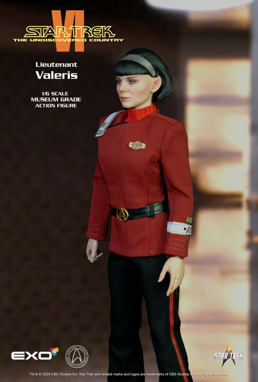Star Trek VI - The Undiscovered Country: Lieutenant Commander Valeris, 1/6 Figur von EXO-6