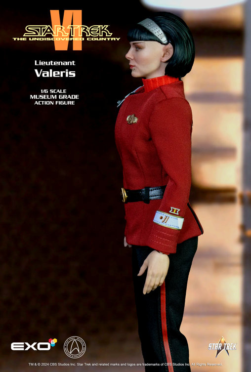 Star Trek VI - The Undiscovered Country: Lieutenant Commander Valeris, 1/6 Figur von EXO-6