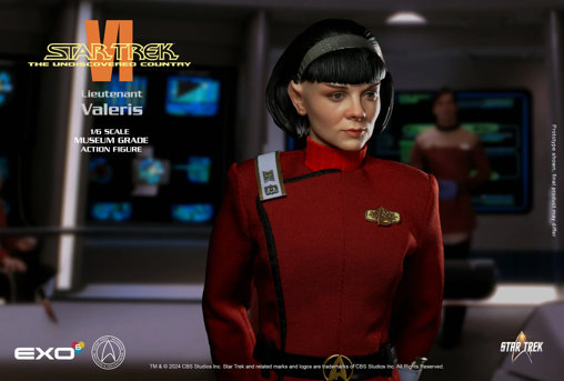 Star Trek VI - The Undiscovered Country: Lieutenant Commander Valeris, 1/6 Figur von EXO-6