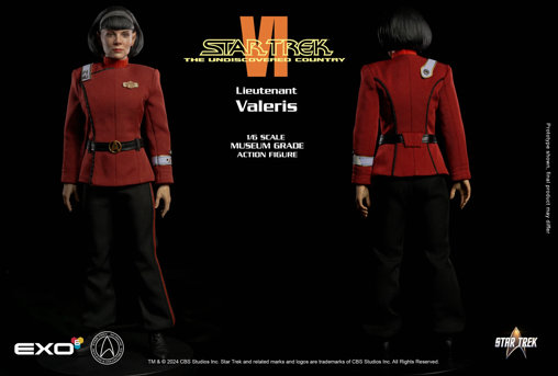 Star Trek VI - The Undiscovered Country: Lieutenant Commander Valeris, 1/6 Figur von EXO-6
