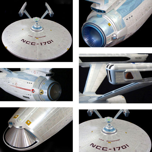 Star Trek: U.S.S. Enterprise NCC-1701-A - Giant, Modell-Bausatz