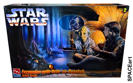 Star Wars - Episode V - The Empire Strikes Back: Yoda und Luke auf Dagobah, Modell-Bausatz ... https://spaceart.de/produkte/star-wars-yoda-und-luke-auf-dagobah-modell-bausatz-ertl-sw055.php