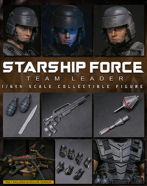 Starship Troopers: Johnny Rico und Bug - Deluxe, 1/6 Figuren Set ... https://spaceart.de/produkte/str001-starship-troopers-johnny-rico-und-bug-figuren-virtual-toys.php