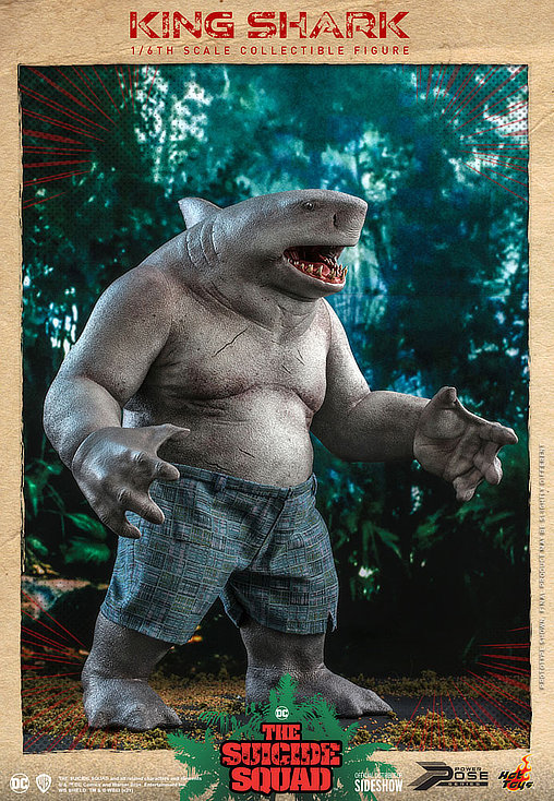 Suicide Squad: King Shark, 1/6 Figur von Hot Toys