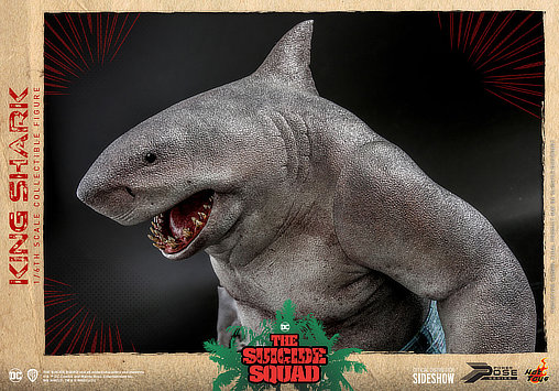 Suicide Squad: King Shark, 1/6 Figur ... https://spaceart.de/produkte/sus001-king-shark-suicide-squad-figur-hot-toys.php