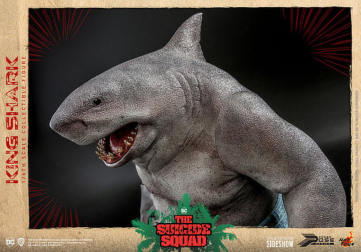 Suicide Squad: King Shark, 1/6 Figur von Hot Toys