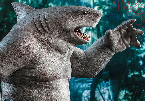 Suicide Squad: King Shark, 1/6 Figur von Hot Toys