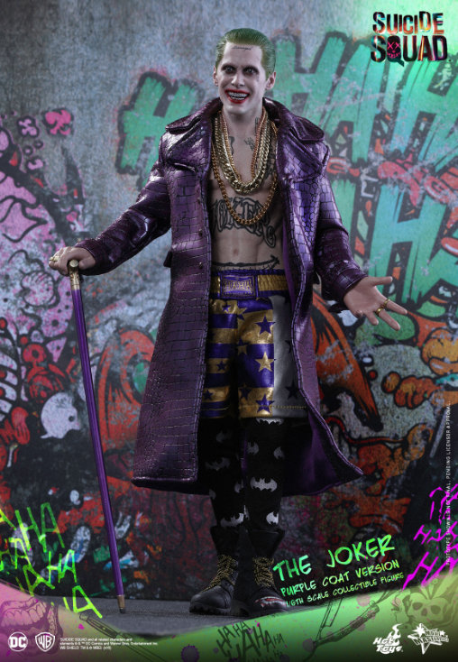 Suicide Squad: Joker - Purple Coat, 1/6 Figur ... https://spaceart.de/produkte/suicide-squad-joker-purple-coat-1-6-figur-hot-toys-mms382-sus003.php