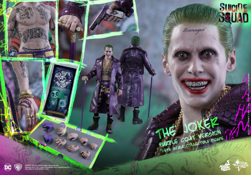 Suicide Squad: Joker - Purple Coat, 1/6 Figur von Hot Toys
