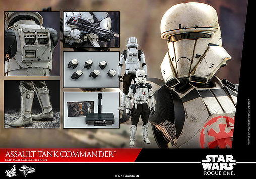 Star Wars - Rogue One: Assault Tank Commander, 1/6 Figur von Hot Toys