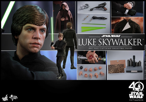 Star Wars - Episode VI - Return of the Jedi: Luke Skywalker, 1/6 Figur von Hot Toys