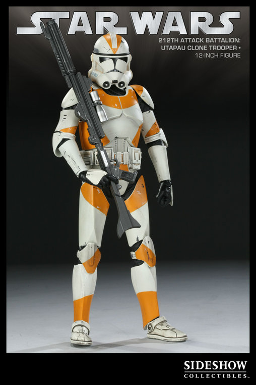 Star Wars - The Clone Wars: Republic Clone Trooper - Utapau 212th Attack Battalion, 1/6 Figur von Sideshow