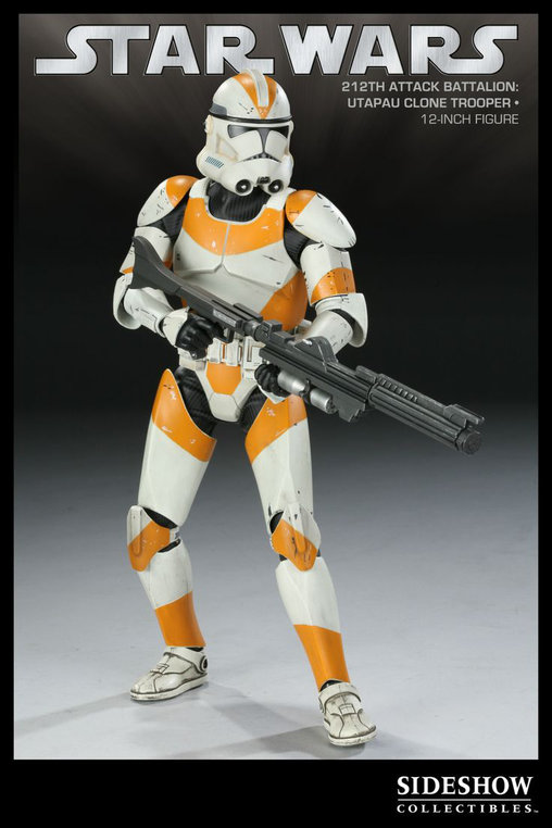 Star Wars - The Clone Wars: Republic Clone Trooper - Utapau 212th Attack Battalion, 1/6 Figur von Sideshow