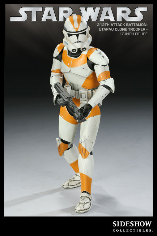Star Wars - The Clone Wars: Republic Clone Trooper - Utapau 212th Attack Battalion, 1/6 Figur von Sideshow