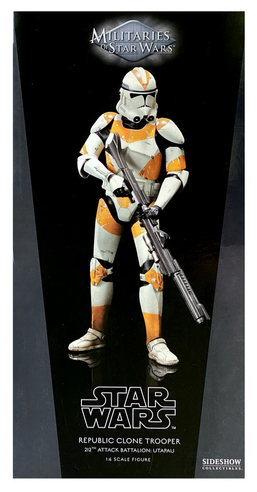 Star Wars - The Clone Wars: Republic Clone Trooper - Utapau 212th Attack Battalion, 1/6 Figur von Sideshow
