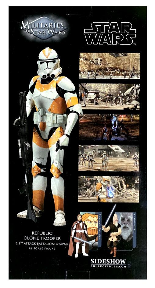 Star Wars - The Clone Wars: Republic Clone Trooper - Utapau 212th Attack Battalion, 1/6 Figur von Sideshow
