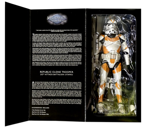 Star Wars - The Clone Wars: Republic Clone Trooper - Utapau 212th Attack Battalion, 1/6 Figur von Sideshow