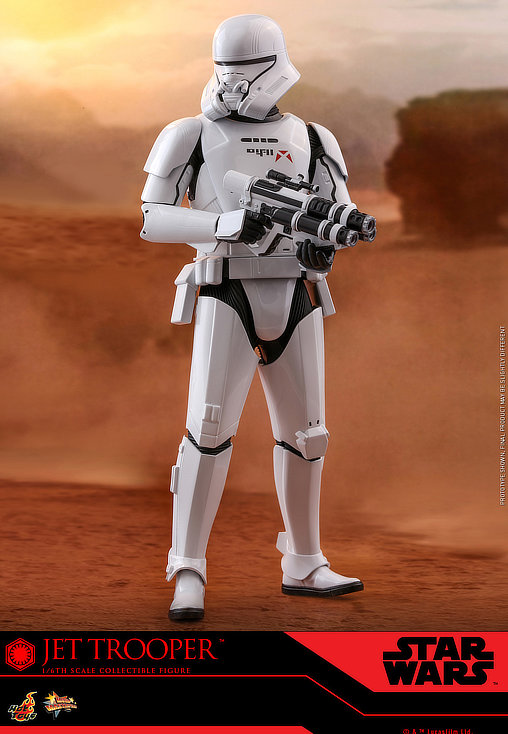 Star Wars - Episode IX - The Rise of Skywalker: Jet Trooper, 1/6 Figur von Hot Toys
