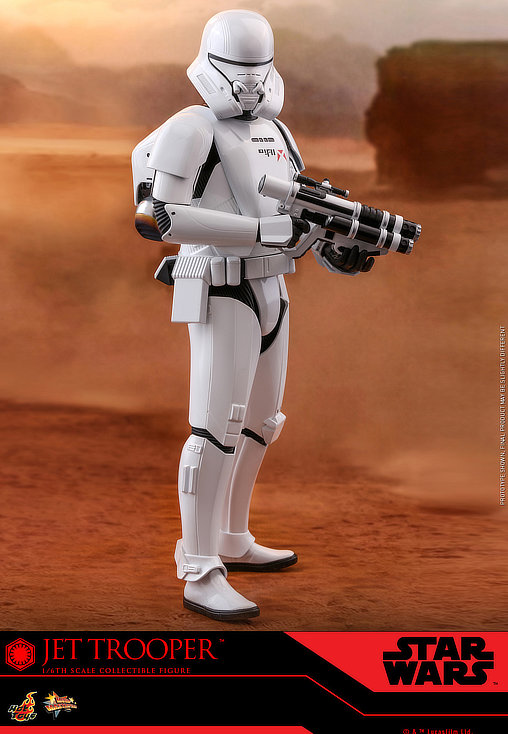 Star Wars - Episode IX - The Rise of Skywalker: Jet Trooper, 1/6 Figur von Hot Toys