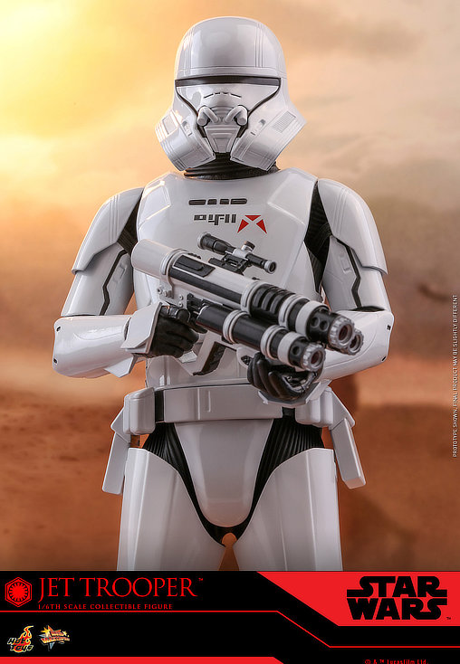 Star Wars - Episode IX - The Rise of Skywalker: Jet Trooper, 1/6 Figur von Hot Toys