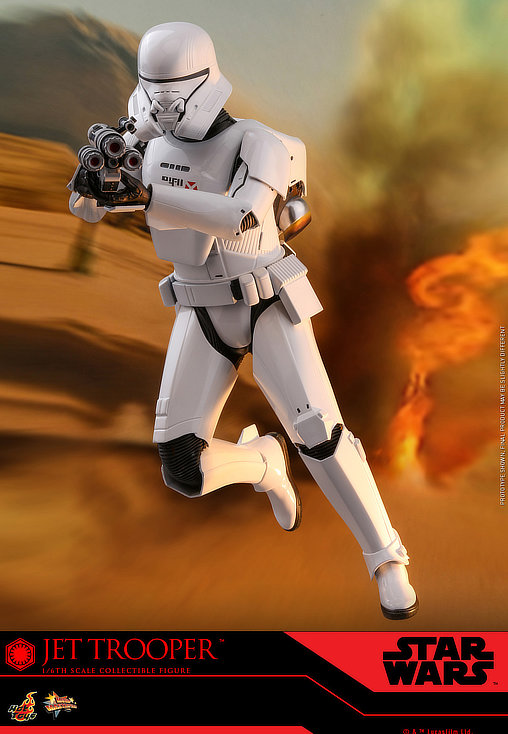 Star Wars - Episode IX - The Rise of Skywalker: Jet Trooper, 1/6 Figur von Hot Toys