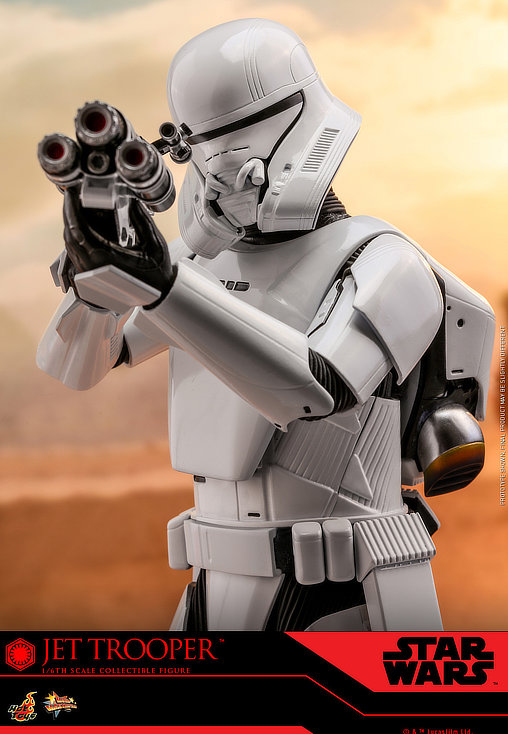 Star Wars - Episode IX - The Rise of Skywalker: Jet Trooper, 1/6 Figur von Hot Toys