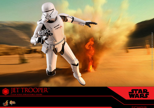 Star Wars - Episode IX - The Rise of Skywalker: Jet Trooper, 1/6 Figur von Hot Toys