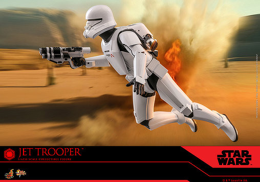 Star Wars - Episode IX - The Rise of Skywalker: Jet Trooper, 1/6 Figur von Hot Toys