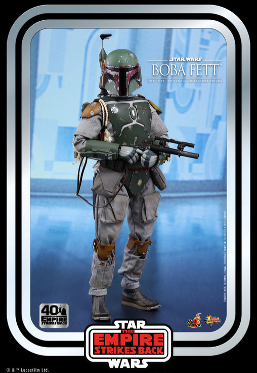 Star Wars - Episode V - The Empire Strikes Back: Boba Fett - 40th Anniversary Collection, 1/6 Figur von Hot Toys