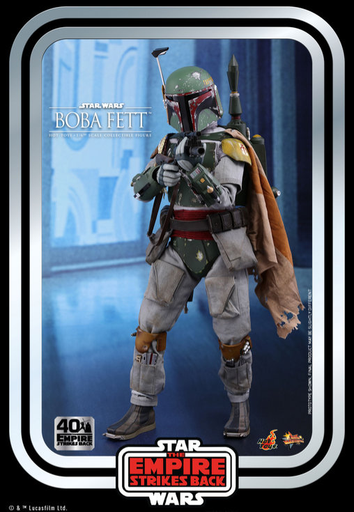 Star Wars - Episode V - The Empire Strikes Back: Boba Fett - 40th Anniversary Collection, 1/6 Figur von Hot Toys