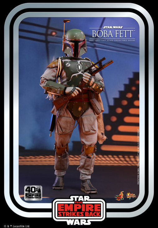 Star Wars - Episode V - The Empire Strikes Back: Boba Fett - 40th Anniversary Collection, 1/6 Figur von Hot Toys