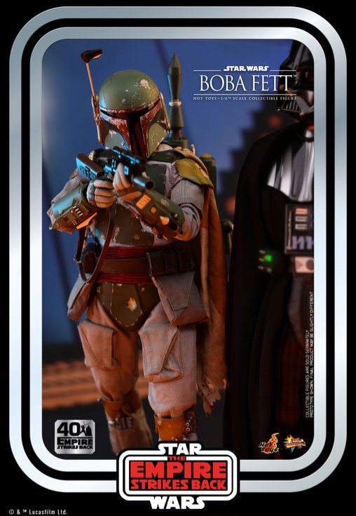 Star Wars - Episode V - The Empire Strikes Back: Boba Fett - 40th Anniversary Collection, 1/6 Figur von Hot Toys