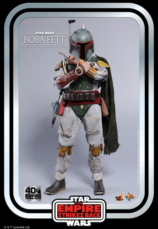 Star Wars - Episode V - The Empire Strikes Back: Boba Fett - 40th Anniversary Collection, 1/6 Figur von Hot Toys