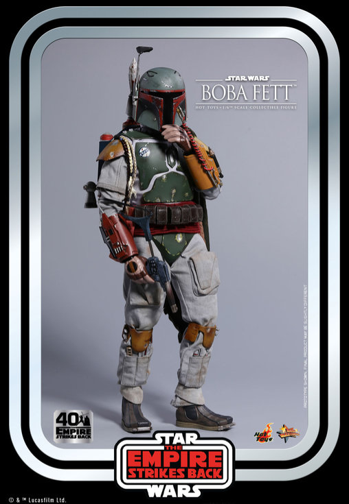Star Wars - Episode V - The Empire Strikes Back: Boba Fett - 40th Anniversary Collection, 1/6 Figur von Hot Toys