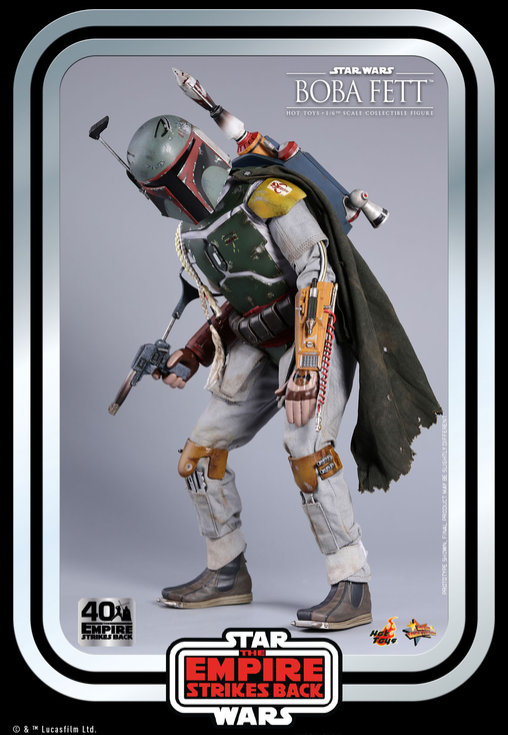 Star Wars - Episode V - The Empire Strikes Back: Boba Fett - 40th Anniversary Collection, 1/6 Figur von Hot Toys
