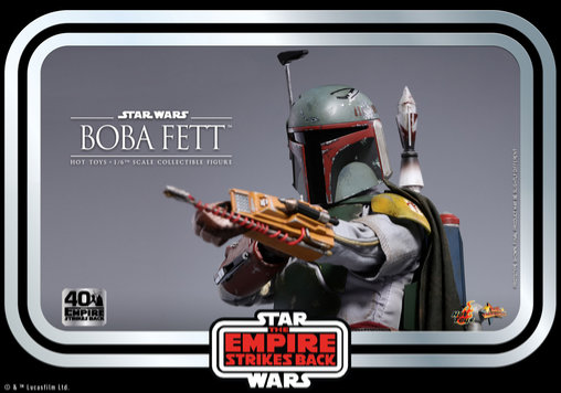 Star Wars - Episode V - The Empire Strikes Back: Boba Fett - 40th Anniversary Collection, 1/6 Figur von Hot Toys