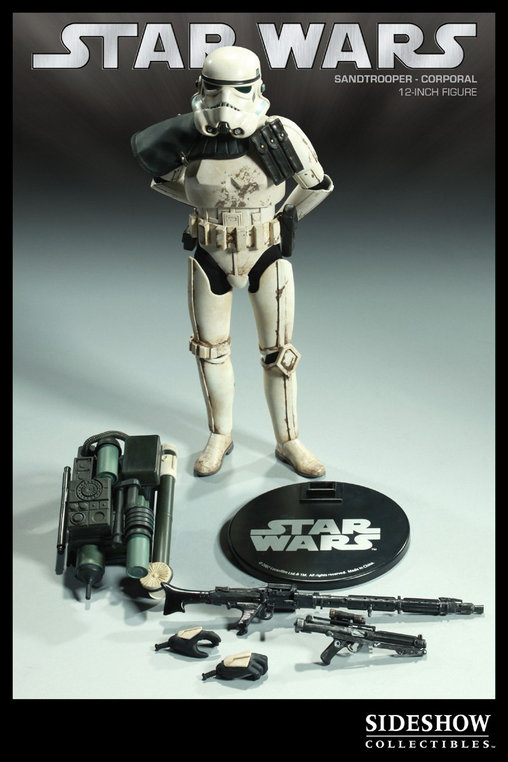 Star Wars - Episode IV - A New Hope: Sandtrooper Corporal Tatooine - Exclusive, 1/6 Figur von Sideshow