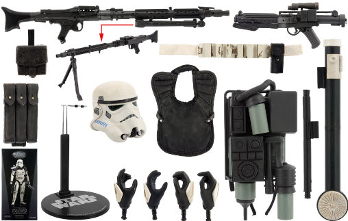 Star Wars - Episode IV - A New Hope: Sandtrooper Corporal Tatooine - Exclusive, 1/6 Figur von Sideshow