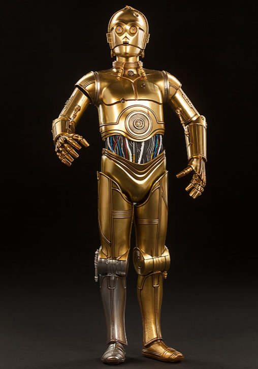 Star Wars - Episode IV - A New Hope: C-3PO, 1/6 Figur von Sideshow