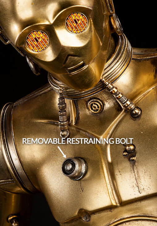 Star Wars - Episode IV - A New Hope: C-3PO, 1/6 Figur von Sideshow
