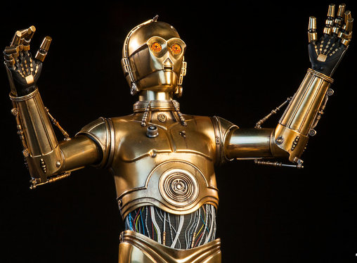 Star Wars - Episode IV - A New Hope: C-3PO, 1/6 Figur von Sideshow