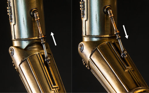 Star Wars - Episode IV - A New Hope: C-3PO, 1/6 Figur von Sideshow