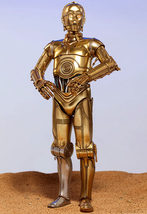 Star Wars - Episode IV - A New Hope: C-3PO, 1/6 Figur von Sideshow