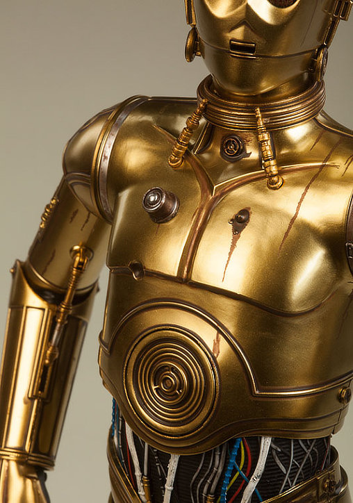 Star Wars - Episode IV - A New Hope: C-3PO, 1/6 Figur von Sideshow
