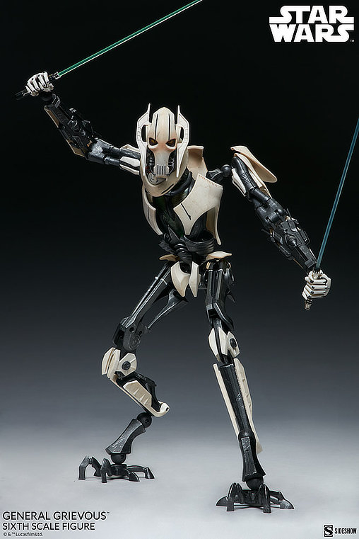 Star Wars: General Grievous, 1/6 Figur von Sideshow