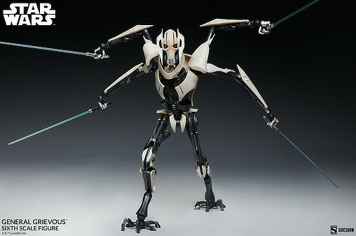 Star Wars: General Grievous, 1/6 Figur von Sideshow